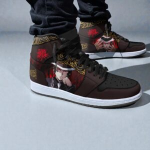 muzan kibutsuji sneakers custom kimetsu no yaiba anime jordan sneaker boots new version 1 nhlkwj