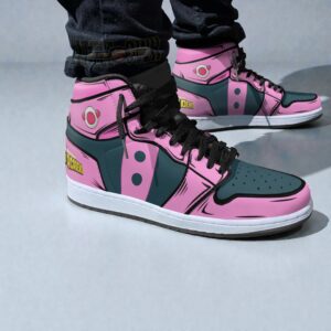 my hero academia anime jordan sneaker boots ochako uraraka uniform cosplay shoes 1 cigflc