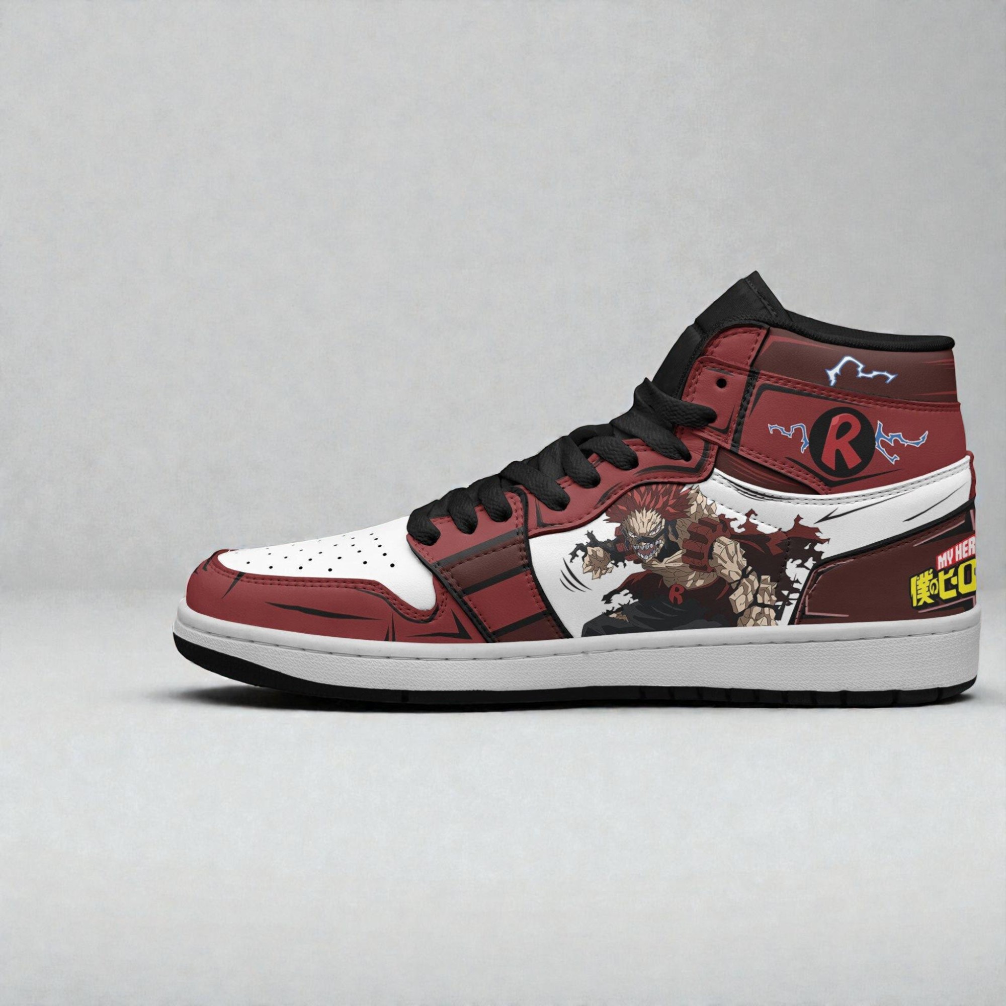 my hero academia shoes eijiro kirishima anime jordan sneaker boots 2 nc40re