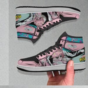 my hero academia shoes mina ashido jordan sneaker boots custom anime shoes 1 whqcnv