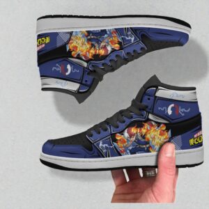 my hero academia shoto todoroki jordan sneaker boots custom my hero academia anime shoes 1 hakyem