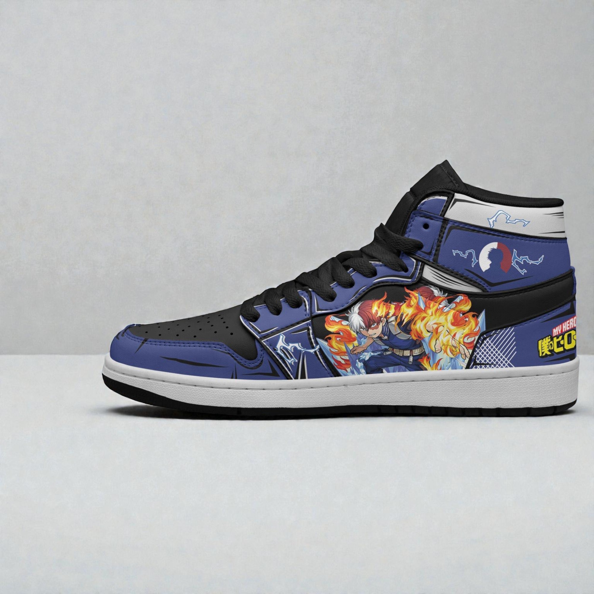 my hero academia shoto todoroki jordan sneaker boots custom my hero academia anime shoes 2 ga4uvv