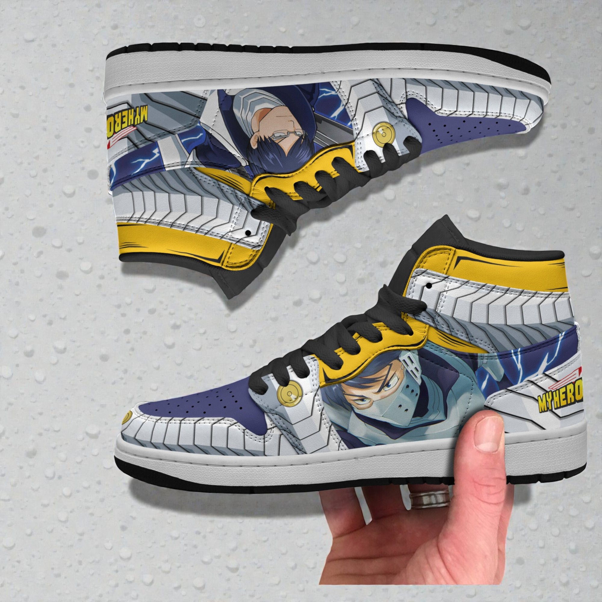 my hero academia tenya iida shoes custom anime jordan sneaker boots 2 t3fevz