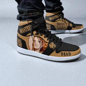 nami wanted custom jordan sneaker boots one piece anime shoes 1 ylmlaw