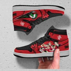 nekoma high shoes custom haikyuu team anime jordan sneaker boots 1 vcttbr