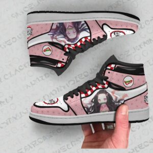 nezuko kamado shoes custom kimetsu no yaiba anime boot sneakers 1 skqt2p