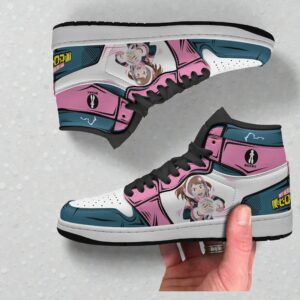 ochaco uraraka shoes custom my hero academia anime jordan sneaker boots 1 vj61tr