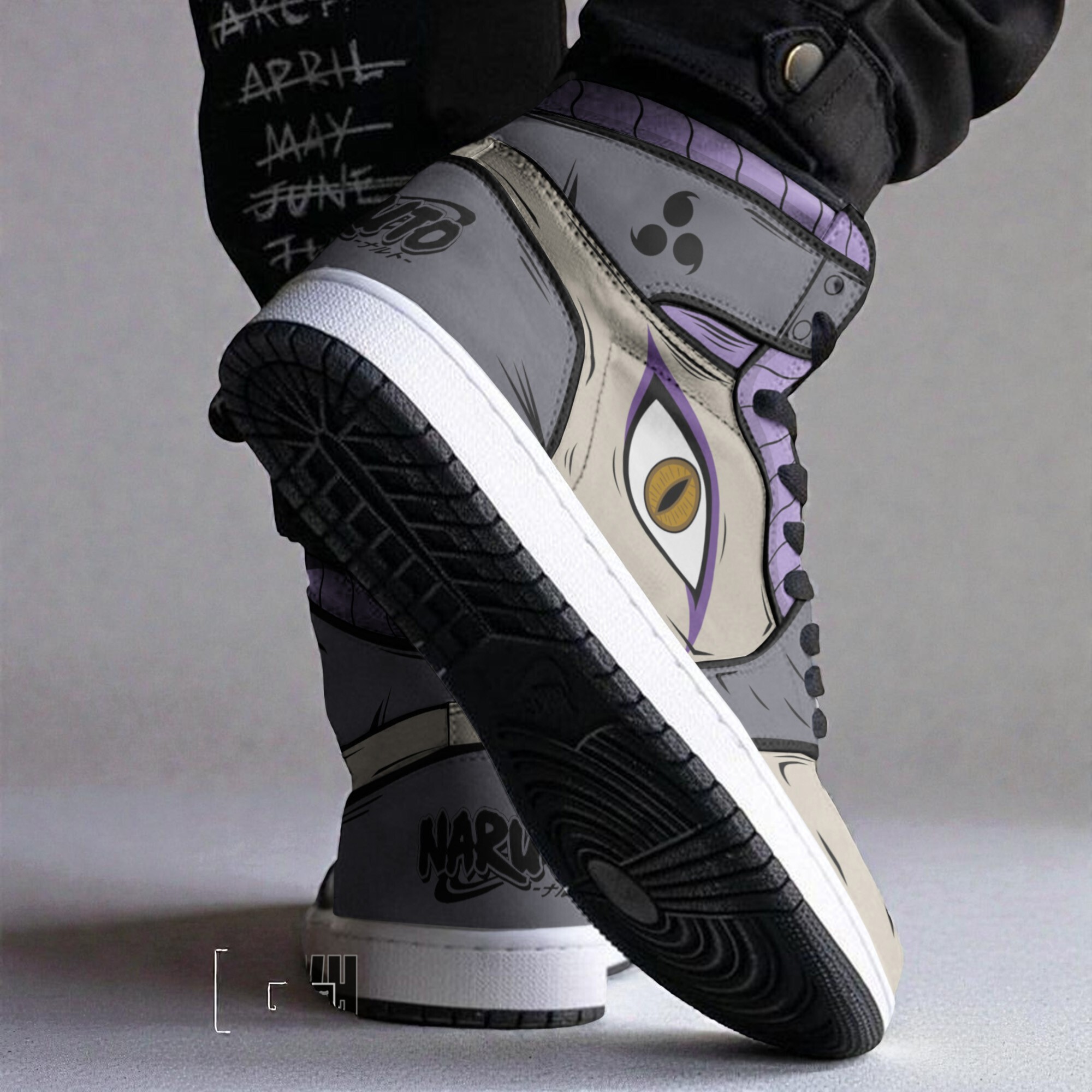 orochimaru unifrom cosplay shoes custom naruto anime jordan sneaker boots 2 wiqjl1