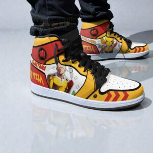 pikachu x saitama custom opm boot sneakers anime pokemon shoes 1 c81tuh
