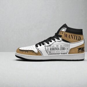 roronoa zoro wanted jordan sneaker boots custom one piece anime shoes 1 t1xldy