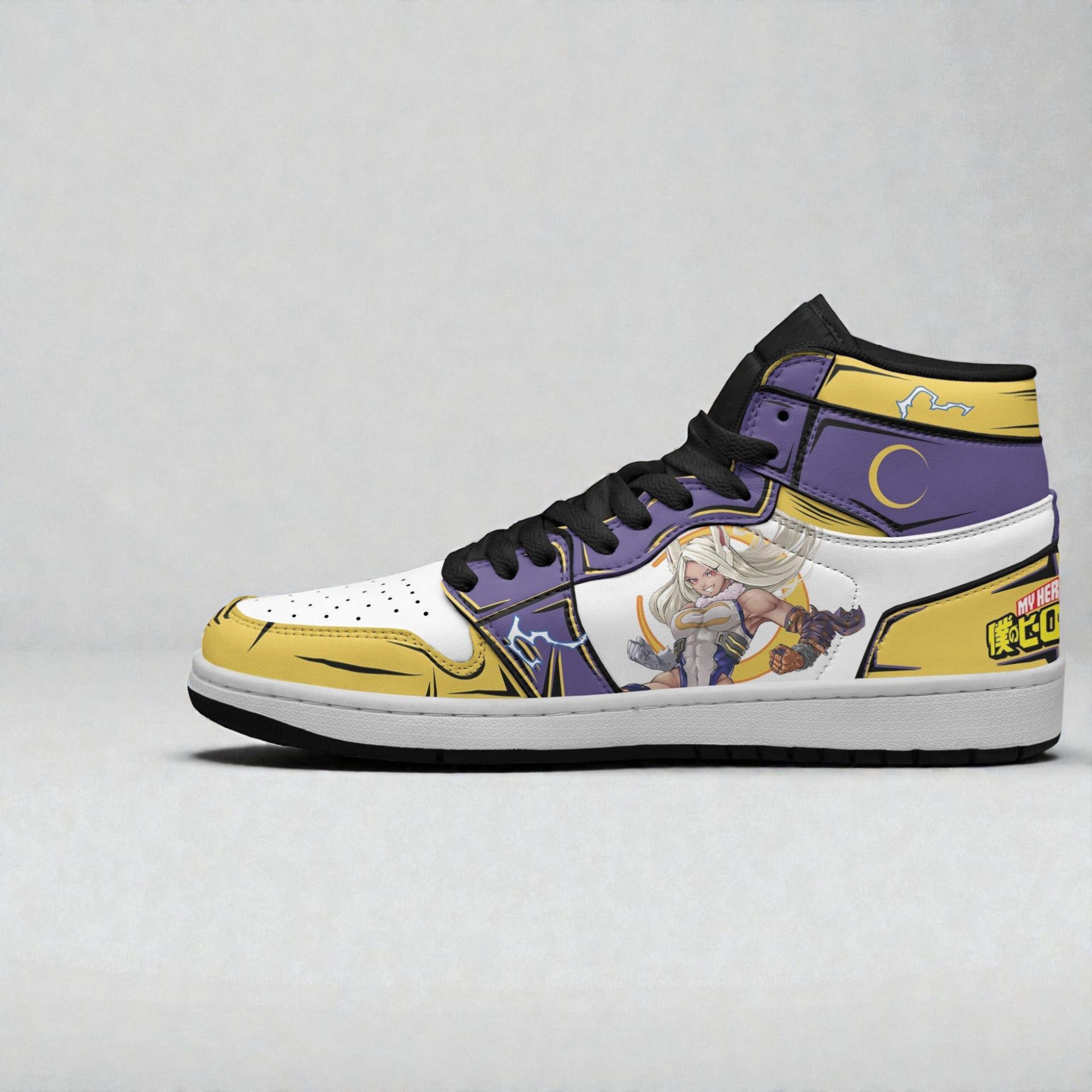 rumi usagiyama shoes custom my hero academia anime jordan sneaker boots 2 zslb72