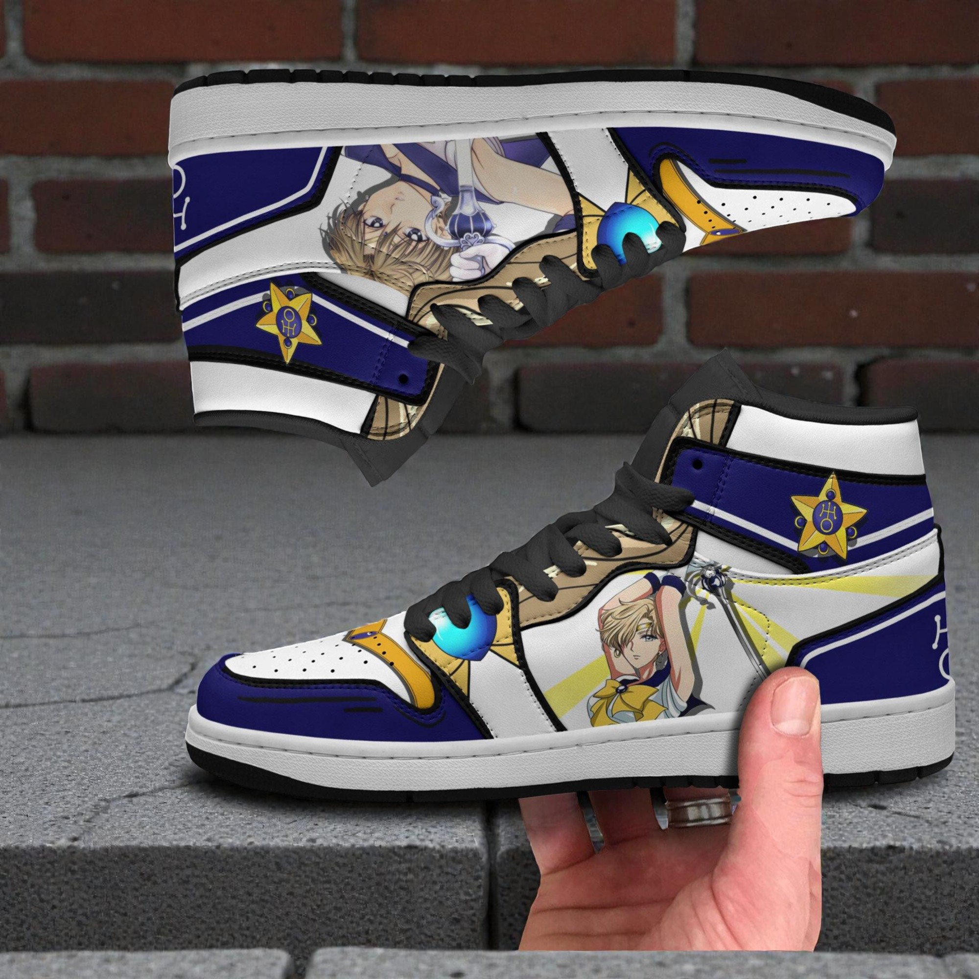 sailor uranus jordan sneaker boots unique custom anime sm shoes 2 nq4kow