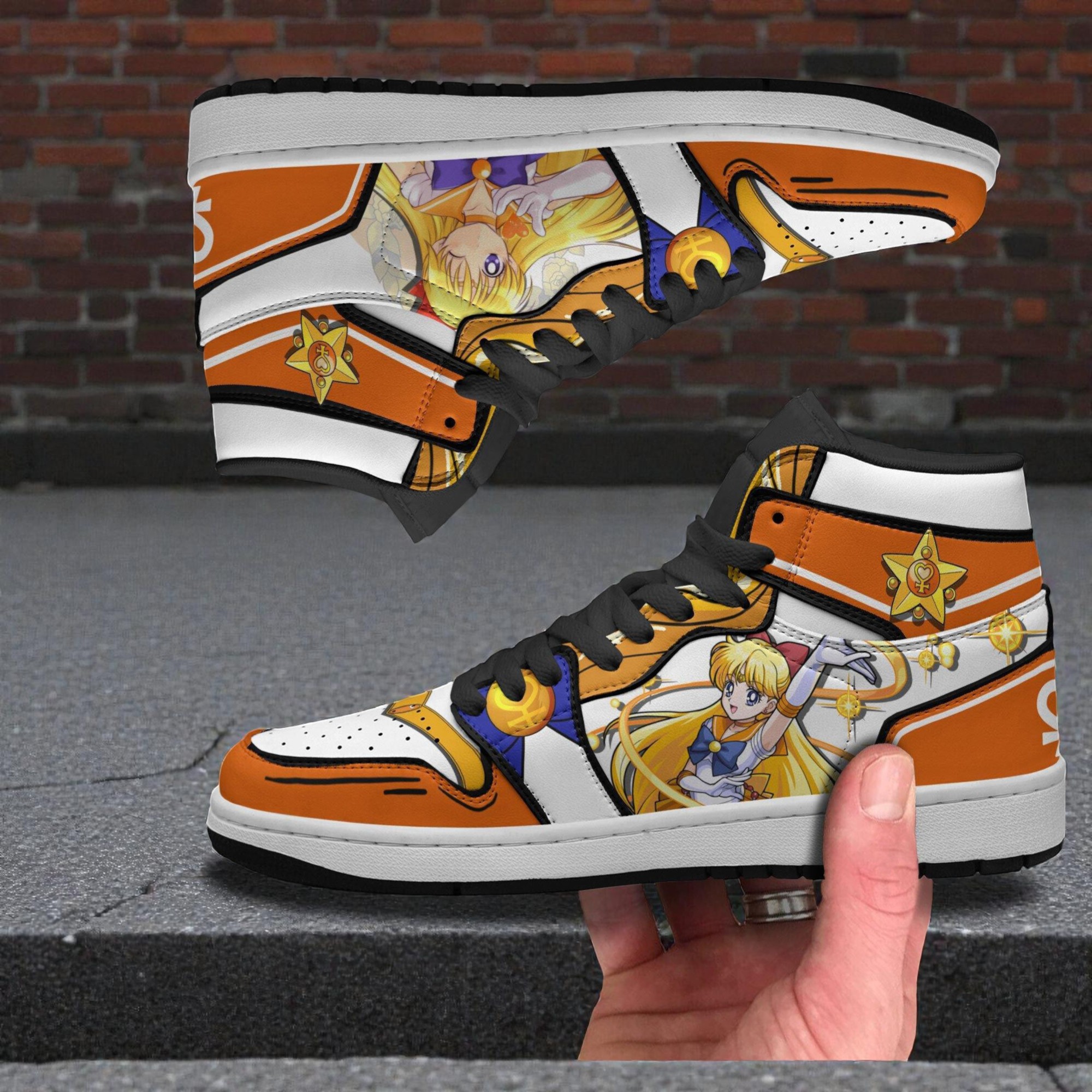 sailor venus boot sneakers unique custom anime sm shoes 2 hwwphp