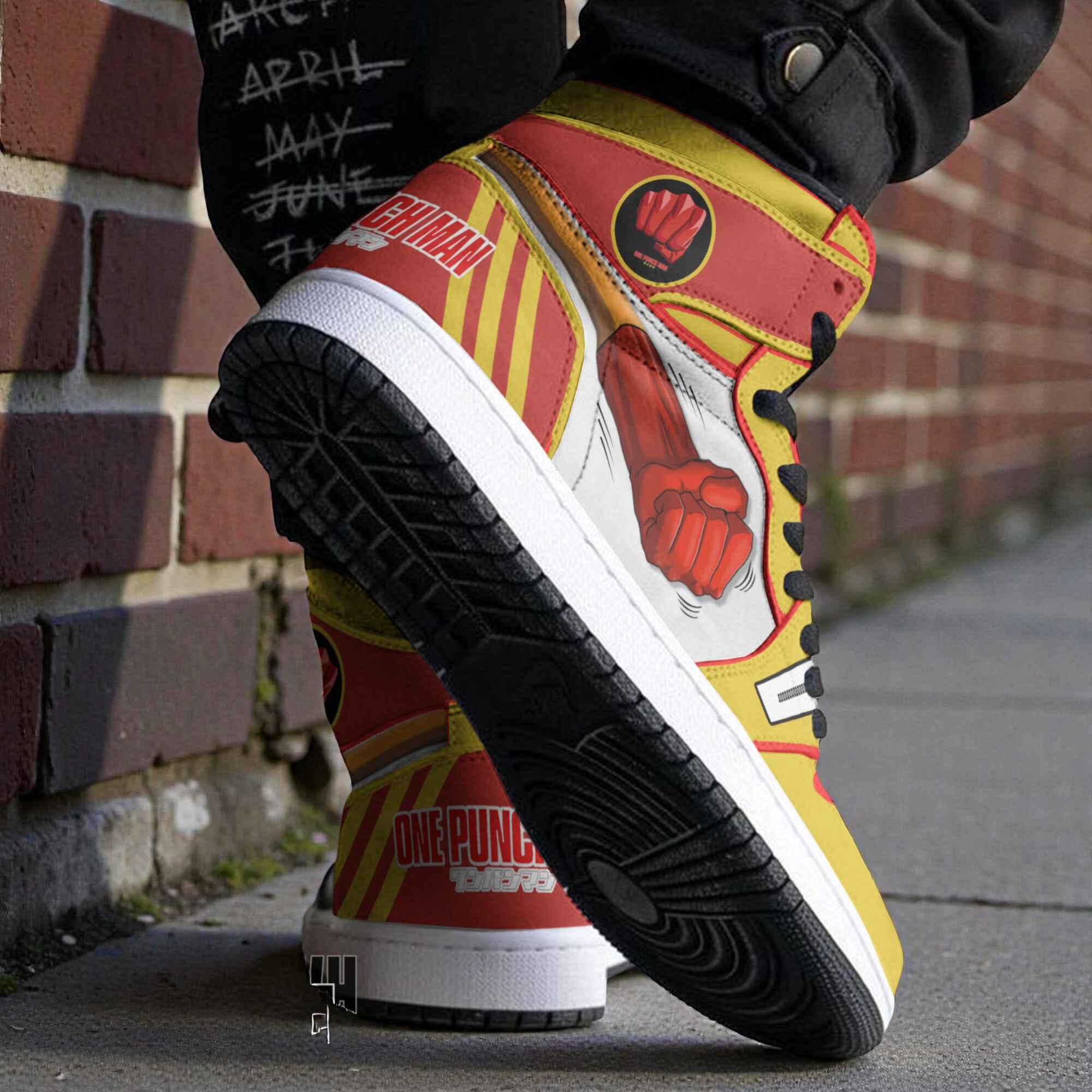 saitama custom shoes opm anime jordan sneaker boots 2 aurrzg