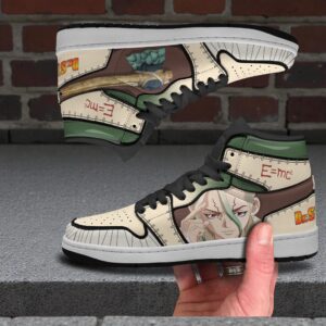 senku ishigami shoes custom dr. stone anime jordan sneaker boots 1 wdjfpm