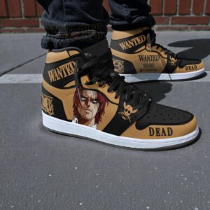 shanks wanted custom jordan sneaker boots one piece anime shoes 1 t87h3z