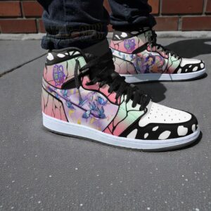 shinobu kocho custom 3d shoes kimetsu no yaiba anime jordan sneaker boots 1 ho8wet