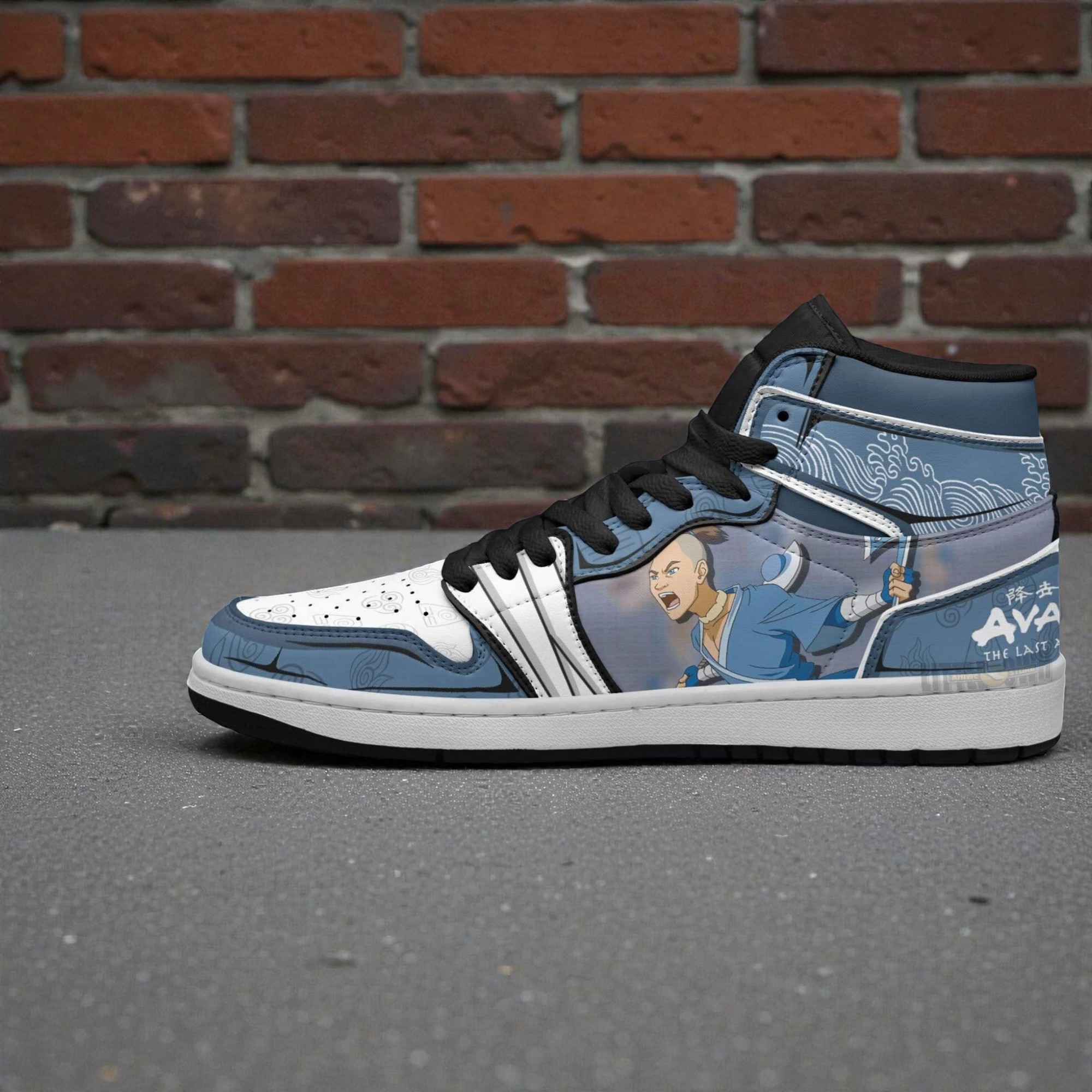 Sokka Jordan Sneaker Boots Custom AVT The Last Airbender Anime Shoes Sokka Jordan Sneaker Boots Custom AVT The Last Airbender Anime Shoes