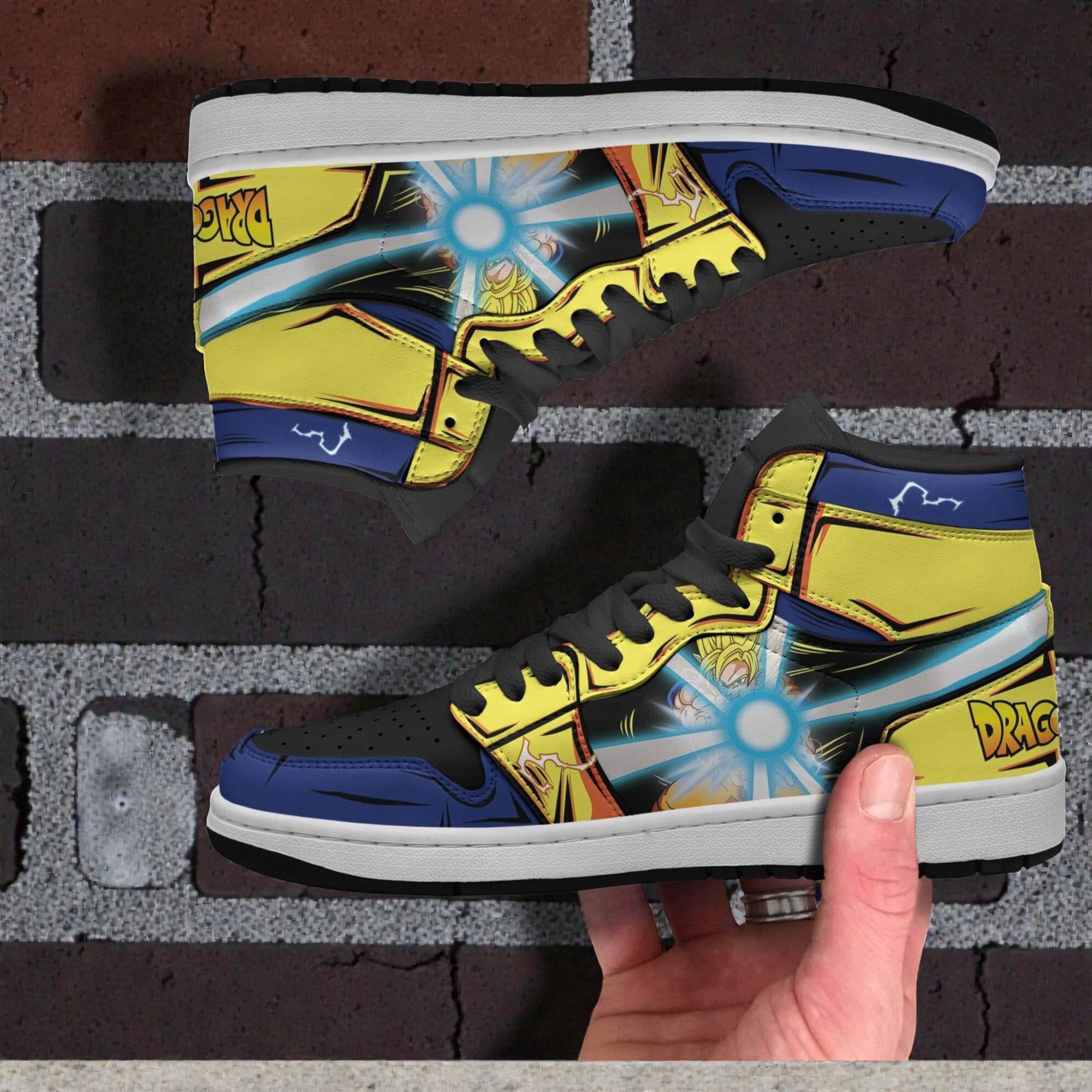 son goku kamehameha shoes custom dragon ball anime boot sneakers 2 biilah