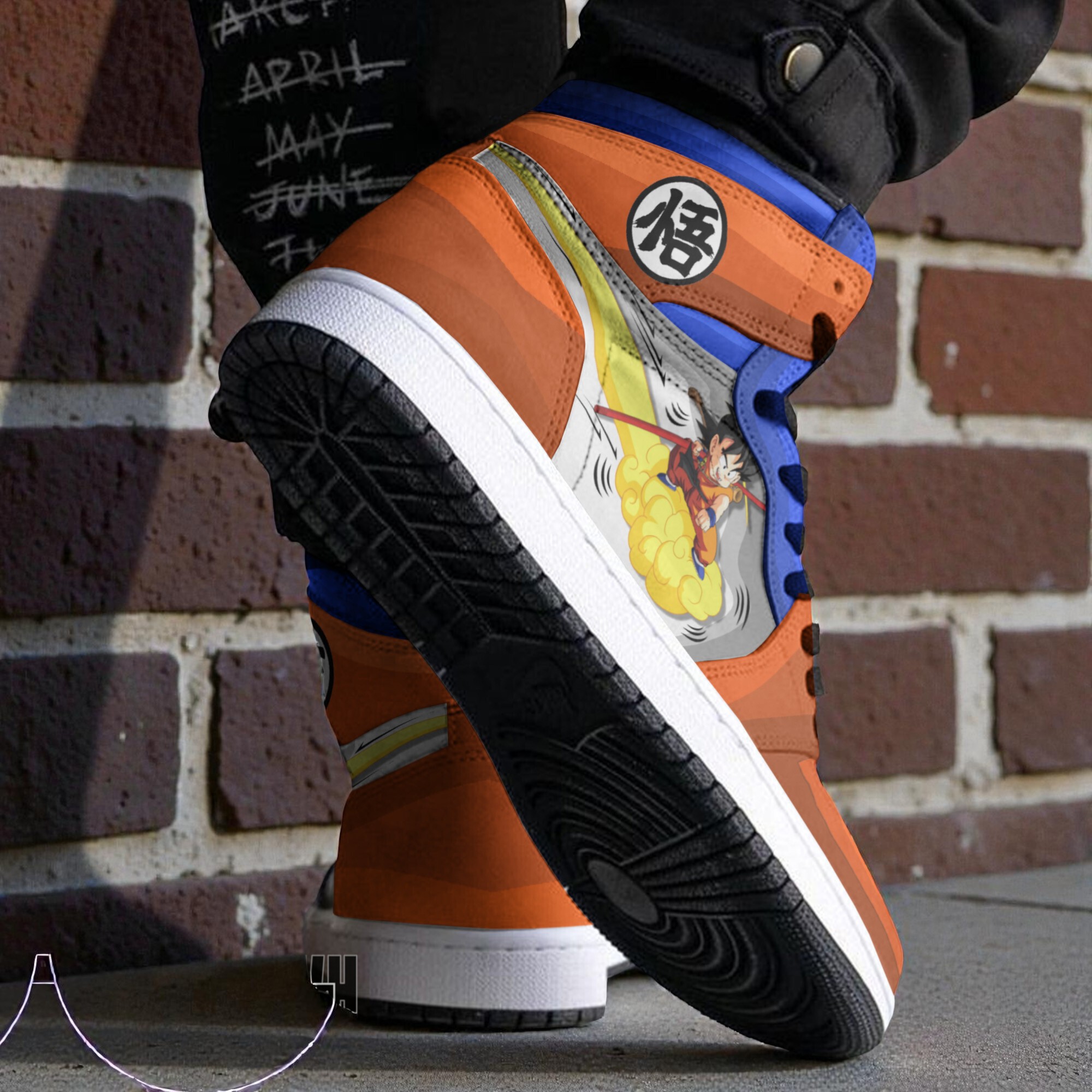son goku kid 3d shoes custom dragon ball anime boot sneakers 2 wjwge4