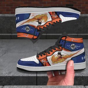 son goku kid shoes custom dragon ball anime jordan sneaker boots 1 tcga79