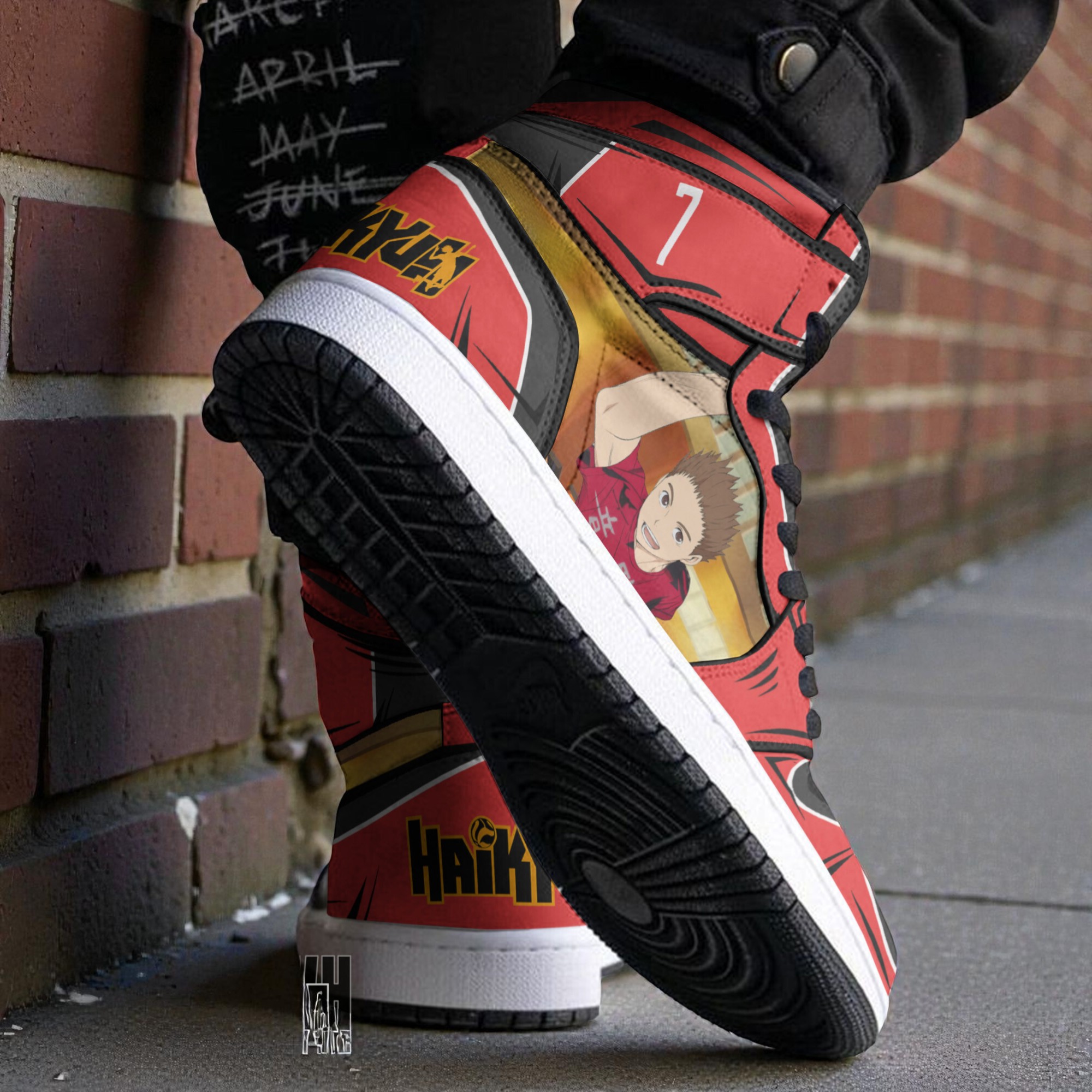 sou inuoka nekoma high shoes custom haikyuu anime boot sneakers 2 sfae8b