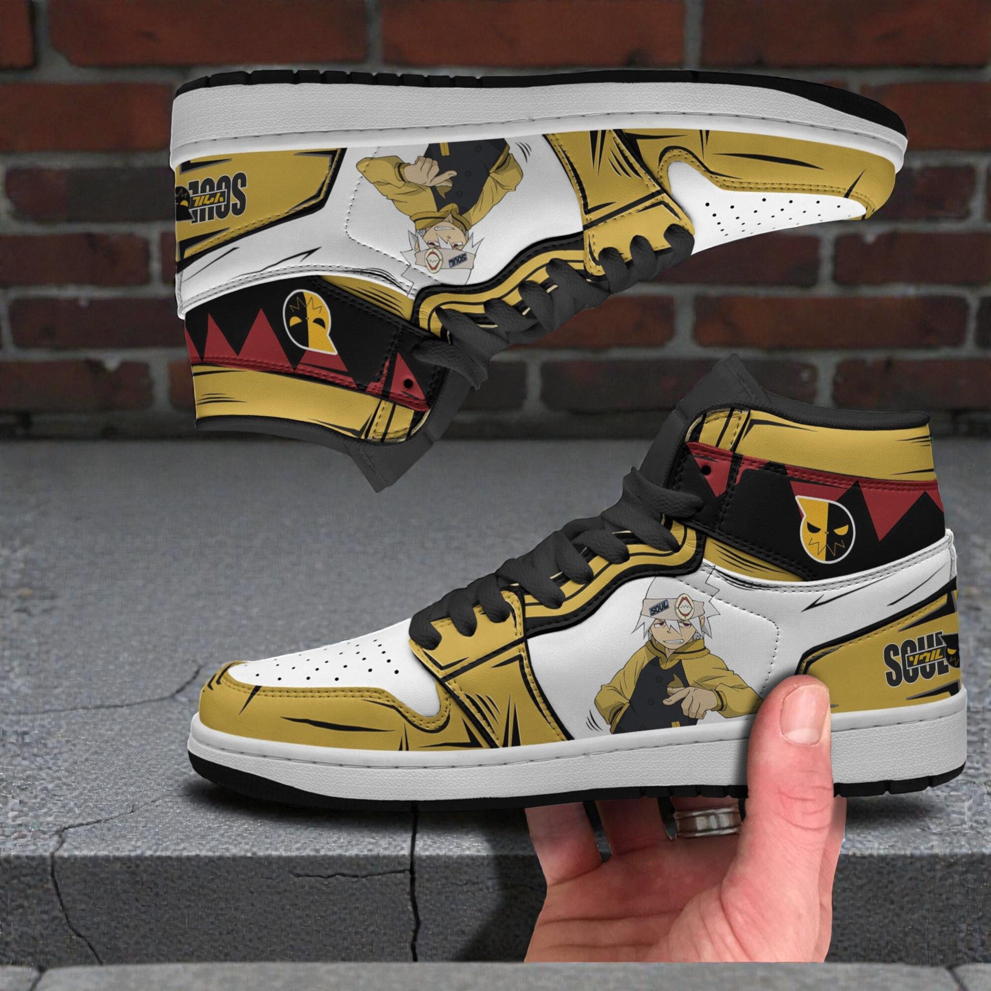 soul eans shoes se boot sneakers custom anime 2 gukdyc