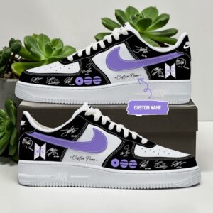 bts comeback world tour air force 1 shoes 1 uupati