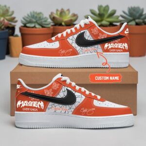 custom name lady gaga the mayhem ball air force 1 shoes sneakers 1 qiduyy
