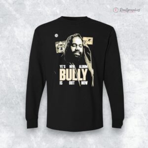 kanye west ye bully album merch coer art shirt 1 zedssn