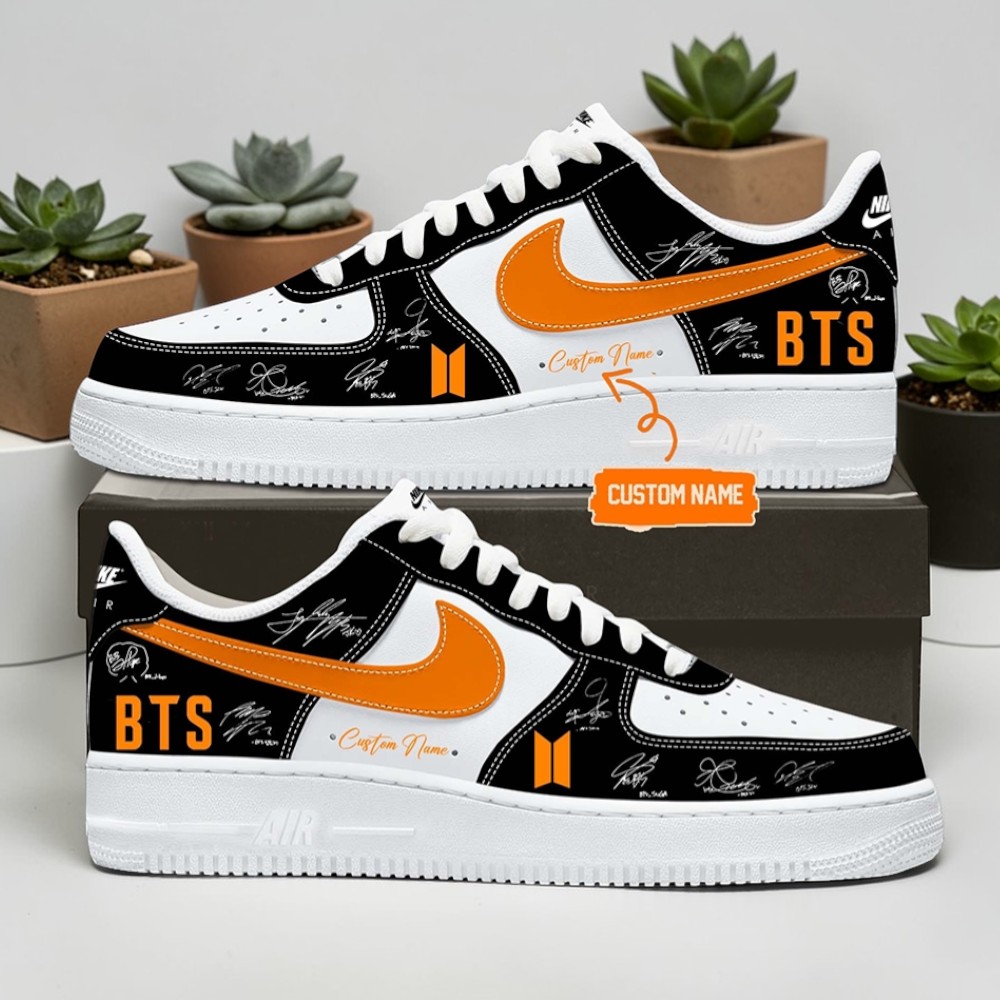 limited edition bts comeback world tour air force 1 shoes 2 pl3uez