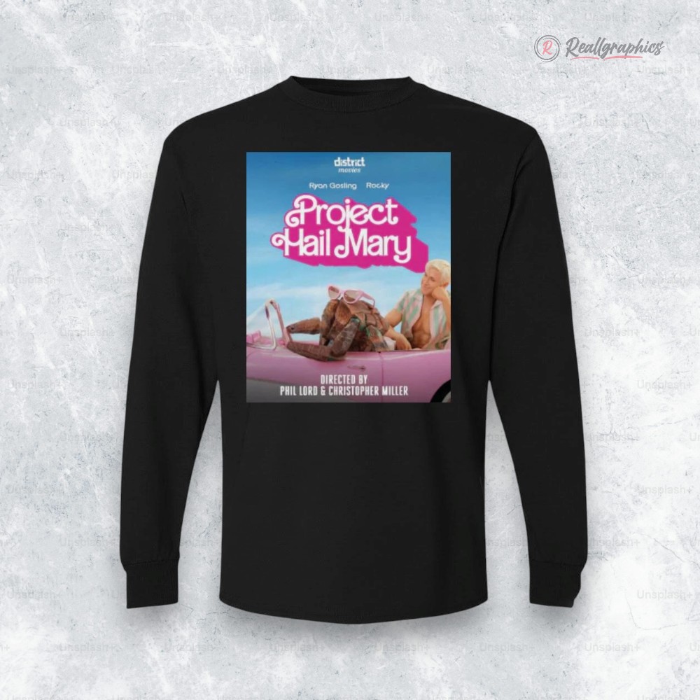 Project Hail Mary Barbie Movie Mashup Ryan Gosling Rocky Amaze Shirt Project Hail Mary Barbie Movie Mashup Ryan Gosling Rocky Amaze Shirt