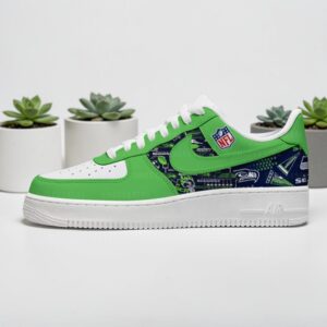 seattle seahawks nfl super bowl lx champions air force 1 shoes 2026 seahawks team gifts 1 g6rjcu