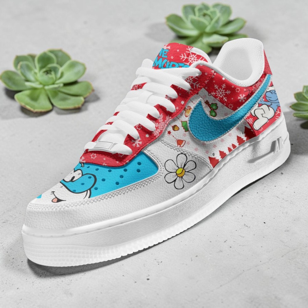 smurfs christmas air force 1 sneakers holiday edition 2025 2 ik9jnu
