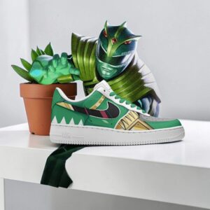 special edition mighty morphin power green rangers air force 1 sneaker shoes 1 wonuy5