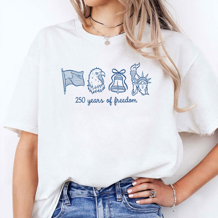 250 years of freedom american flag eagle liberty unisex shirt 2 x80qg8 1