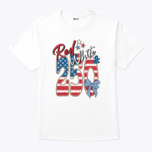 250th anniversary red white and blue shirt hseogy 1