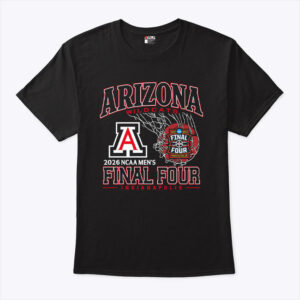 arizona wildcats 2026 ncaa men s final four indianapolis unisex shirt qufouh