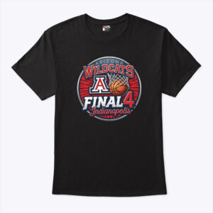 arizona wildcats final four unisex shirt geletv 1