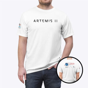 artemis ii mission nasa moon mission map unisex shirt lmhqi2