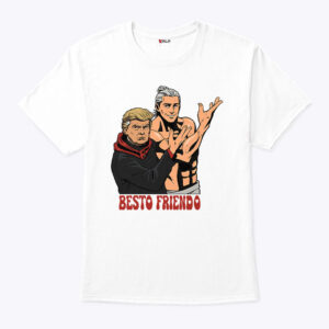 besto friendo trump epstein inspired meme unisex shirt uwfjx7