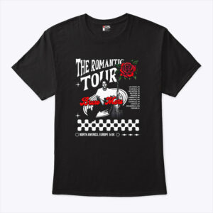 bruno mars the romantic tour unisex shirt jkgbhi