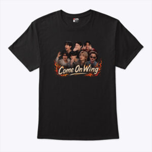 come on wing funny bts shirt tjsbso