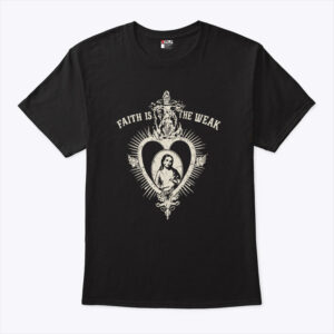 daniel gafford faith isn t for the weak unisex shirt v7h6gw
