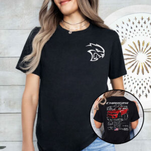 dodge charger hellcat red unisex shirt ycjmz2