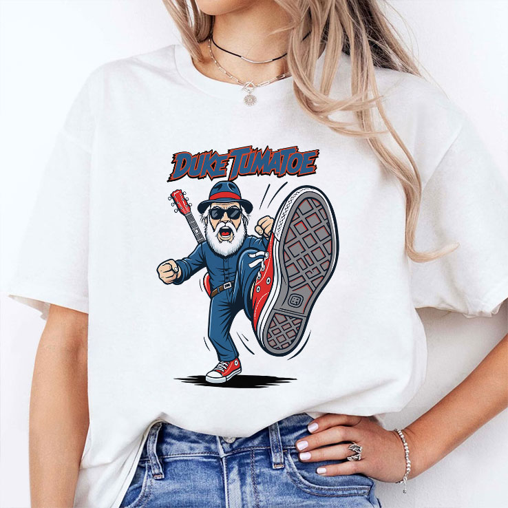 duke tumatoe kicking duke kung fu unisex shirt 2 znybsu