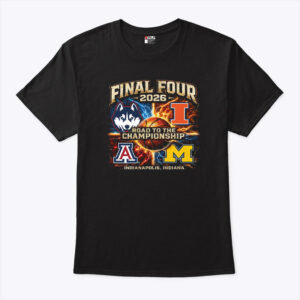 final four 2026 road to the championship indianapolis unisex shirt z94uwe