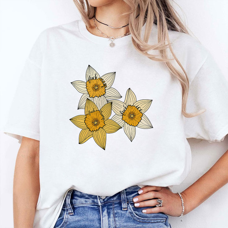 fuck maga fuck trump fuck ice yellow daffodil trio shirt 2 fj6msj