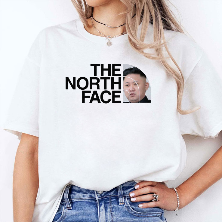 funny the north face parody kim jong un meme shirt 2 pcdgrx