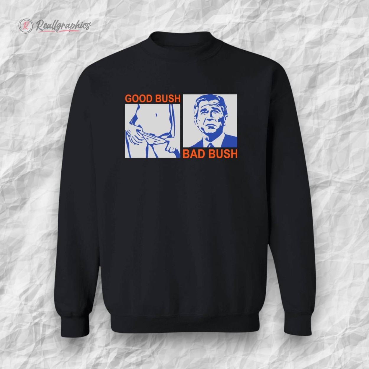 george w bush good bush bad bush shirt 2 bkf4vg